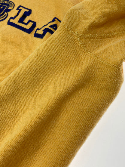 【現状渡し品】【メンズ】 VINTAGE 60'S "UCLA" COLLEGE SWEATSHIRT スウェット トレーナー 146-250415-AS-22-min カラー：イエロー 万代Net店