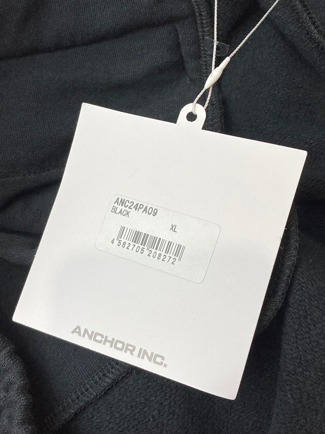 【中古美品】【メンズ】 MERCEDES ANCHOR INC メルセデスアンカーインク SWEAT PANTS ボトムス スウェット 153-250415-AS-36-min サイズ：XL カラー：ブラック 万代Net店