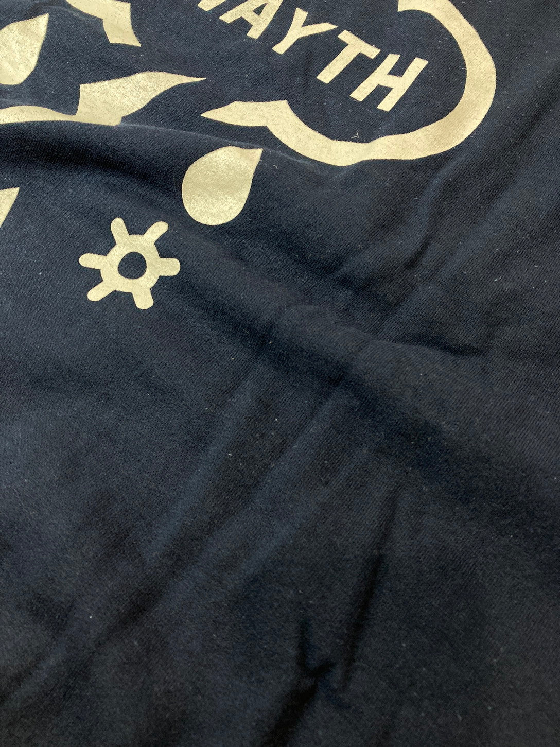 【中古品】【メンズ】 ALWAYTH オルウェイズ ×VANS LOGO HOODIE フーディ 142-250414-ks-02-min サイズ：XXL カラー：ネイビー 万代Net店