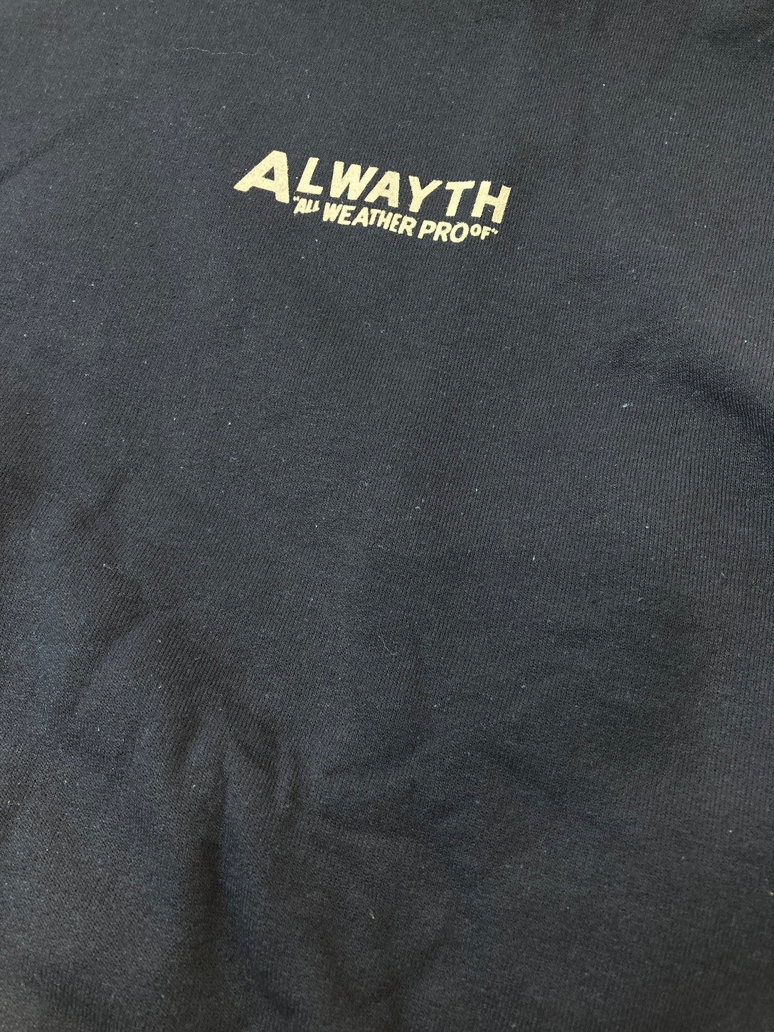 【中古品】【メンズ】 ALWAYTH オルウェイズ ×VANS LOGO HOODIE フーディ 142-250414-ks-02-min サイズ：XXL カラー：ネイビー 万代Net店