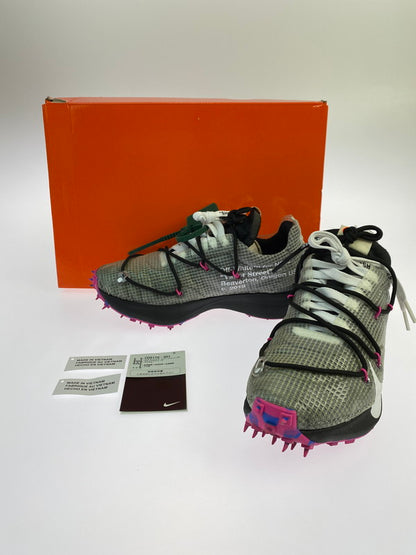 【中古品】【レディース】 NIKE ナイキ VAPOR STREET OFF-WHITE CD8178-001 ウィメンズ ヴェイパーストリート オフ ホワイト スニーカー 靴 166-250422-yn-10-min サイズ：23.5cm US6.5 カラー：BLACK/WHITE-BLACK 万代Net店