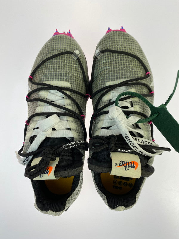 【中古品】【レディース】 NIKE ナイキ VAPOR STREET OFF-WHITE CD8178-001 ウィメンズ ヴェイパーストリート オフ ホワイト スニーカー 靴 166-250422-yn-10-min サイズ：23.5cm US6.5 カラー：BLACK/WHITE-BLACK 万代Net店