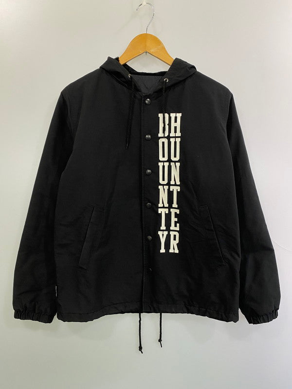 【中古品】【メンズ】 BOUNTY HUNTER バウンティーハンター HOODED COACH JACKET フーデッドコーチジャケット 142-250419-ks-39-min サイズ：M カラー：ブラック 万代Net店