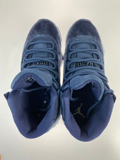 【中古品】【レディース】 NIKE ナイキ WOMEN'S AIR JORDAN 11 AR0715-441 ウィメンズ エア ジョーダン 11 スニーカー 靴 160-250422-yn-11-min サイズ：22.5cm US5.5 カラー：MIDNIGHT NAVY/METALLIC SILVER 万代Net店