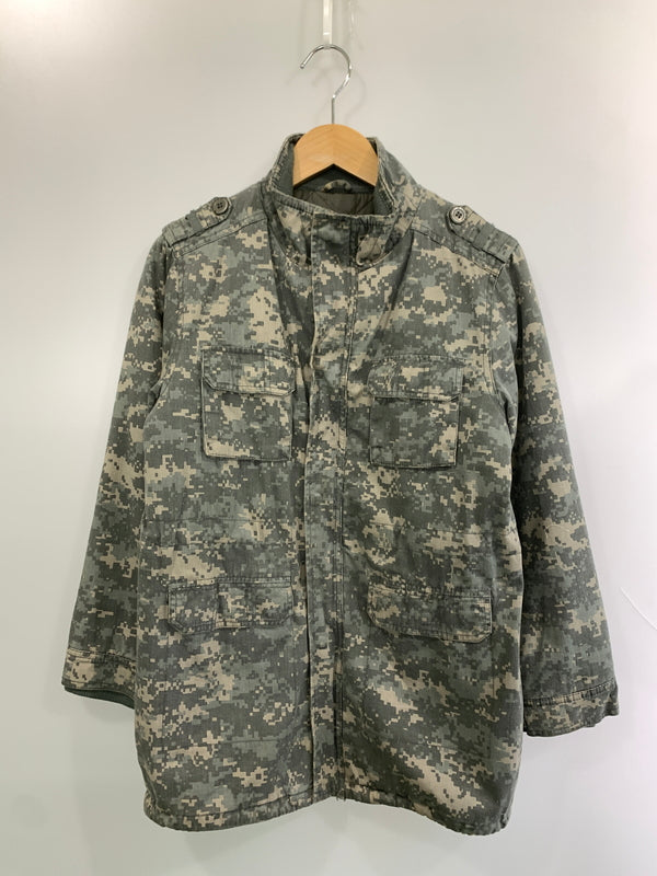 【現状渡し品】【メンズ】 MIL-TEC ミルテック KIDS RANGER JACKET キッズ レンジャー ジャケット ドイツ ミリタリー アウトドア アーミー 146-260510-em-22-min サイズ：L カラー：ベージュ系（迷彩） 万代Net店