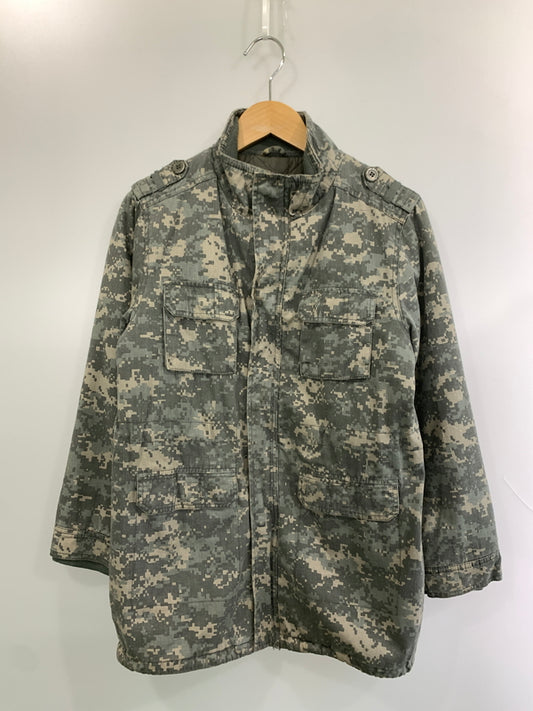 【現状渡し品】【メンズ】 MIL-TEC ミルテック KIDS RANGER JACKET キッズ レンジャー ジャケット ドイツ ミリタリー アウトドア アーミー 146-260510-em-22-min サイズ：L カラー：ベージュ系（迷彩） 万代Net店