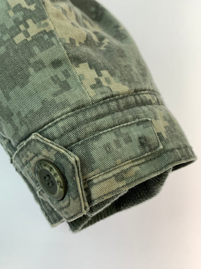 【現状渡し品】【メンズ】 MIL-TEC ミルテック KIDS RANGER JACKET キッズ レンジャー ジャケット ドイツ ミリタリー アウトドア アーミー 146-260510-em-22-min サイズ：L カラー：ベージュ系（迷彩） 万代Net店