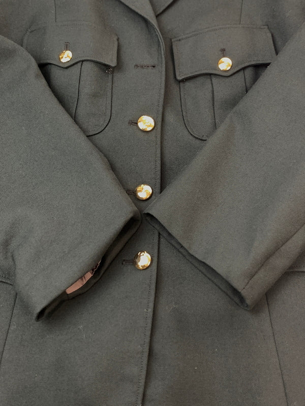 【中古品】【メンズ】 LOGISTIK UNICORP ロジスティク・ユニコープ ARMY JACKET アーミー ジャケット メンズ アウター ミリタリー 146-260510-em-19-min カラー：ブラック 万代Net店