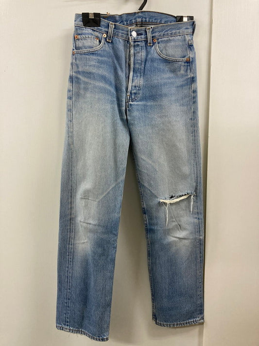 【現状渡し品】【メンズ】 Levi's リーバイス 90'S 501 DENIM PANTS バレンシア工場 90年代 501 デニム パンツ ジーンズ ボトムス ジーパン 157-250728-em-17-min サイズ：W30×L36 カラー：インディゴブルー 万代Net店