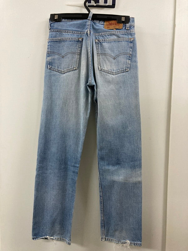 【現状渡し品】【メンズ】 Levi's リーバイス 90'S 501 DENIM PANTS バレンシア工場 90年代 501 デニム パンツ ジーンズ ボトムス ジーパン 157-250728-em-17-min サイズ：W30×L36 カラー：インディゴブルー 万代Net店