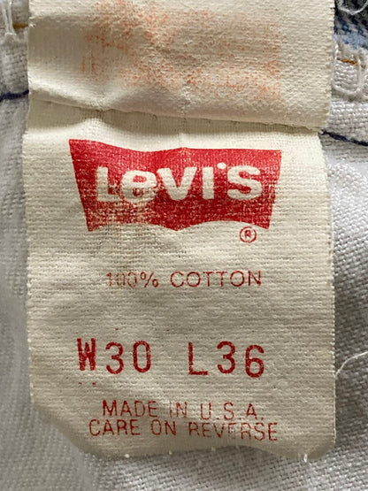 【現状渡し品】【メンズ】 Levi's リーバイス 90'S 501 DENIM PANTS バレンシア工場 90年代 501 デニム パンツ ジーンズ ボトムス ジーパン 157-250728-em-17-min サイズ：W30×L36 カラー：インディゴブルー 万代Net店