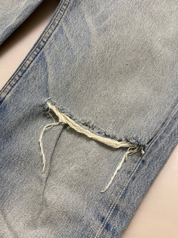 【現状渡し品】【メンズ】 Levi's リーバイス 90'S 501 DENIM PANTS バレンシア工場 90年代 501 デニム パンツ ジーンズ ボトムス ジーパン 157-250728-em-17-min サイズ：W30×L36 カラー：インディゴブルー 万代Net店