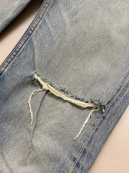 【現状渡し品】【メンズ】 Levi's リーバイス 90'S 501 DENIM PANTS バレンシア工場 90年代 501 デニム パンツ ジーンズ ボトムス ジーパン 157-250728-em-17-min サイズ：W30×L36 カラー：インディゴブルー 万代Net店