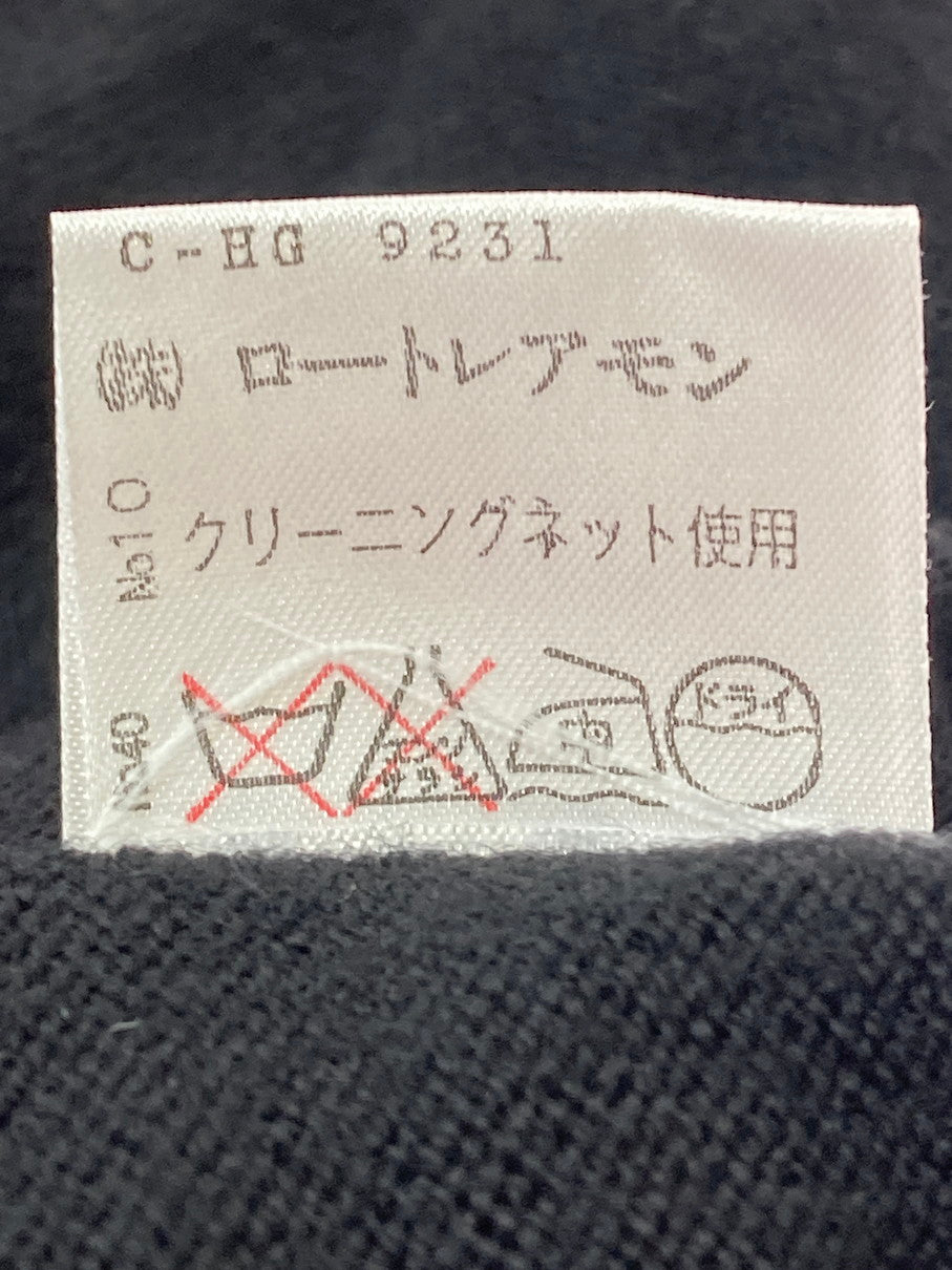 【中古美品】【メンズ】 LAUTREAMONT MEN KNIT VEST ロートレアモン メン ニットベスト トップス 140-250422-yn-17-min サイズ：M カラー：ブラック 万代Net店