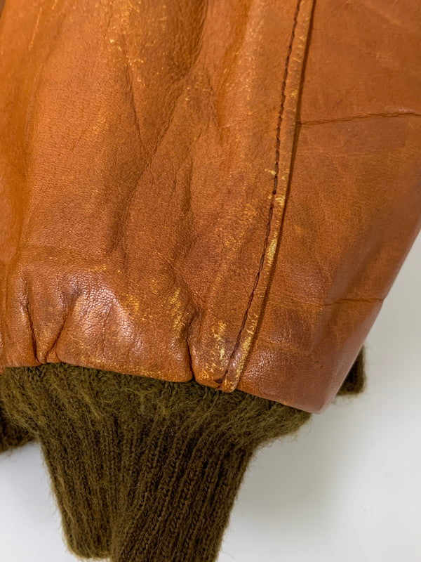 【現状渡し品】【メンズ】 WILLIAM BARRY ウイリアムバリー 70'S G-1 "ピンナップガール" アウター 146-250415-AS-3-min サイズ：38 カラー：ブラウン 万代Net店