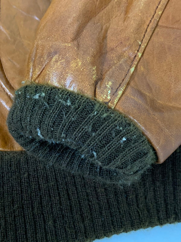 【現状渡し品】【メンズ】 WILLIAM BARRY ウイリアムバリー 70'S G-1 "ピンナップガール" アウター 146-250415-AS-3-min サイズ：38 カラー：ブラウン 万代Net店