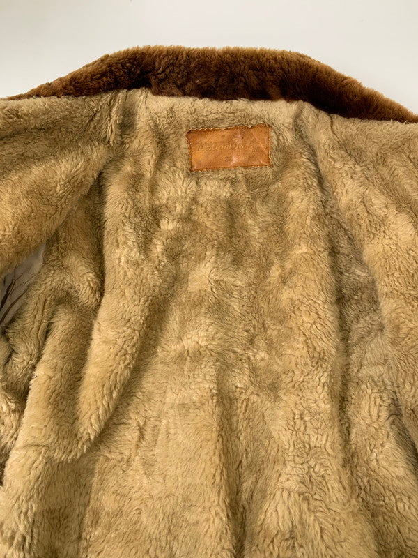 【現状渡し品】【メンズ】 WILLIAM BARRY ウイリアムバリー 70'S G-1 "ピンナップガール" アウター 146-250415-AS-3-min サイズ：38 カラー：ブラウン 万代Net店