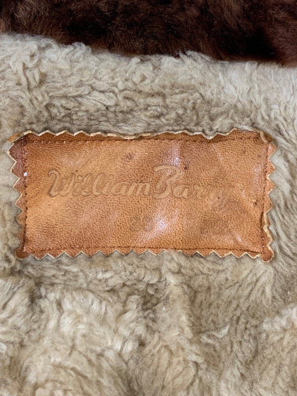 【現状渡し品】【メンズ】 WILLIAM BARRY ウイリアムバリー 70'S G-1 "ピンナップガール" アウター 146-250415-AS-3-min サイズ：38 カラー：ブラウン 万代Net店