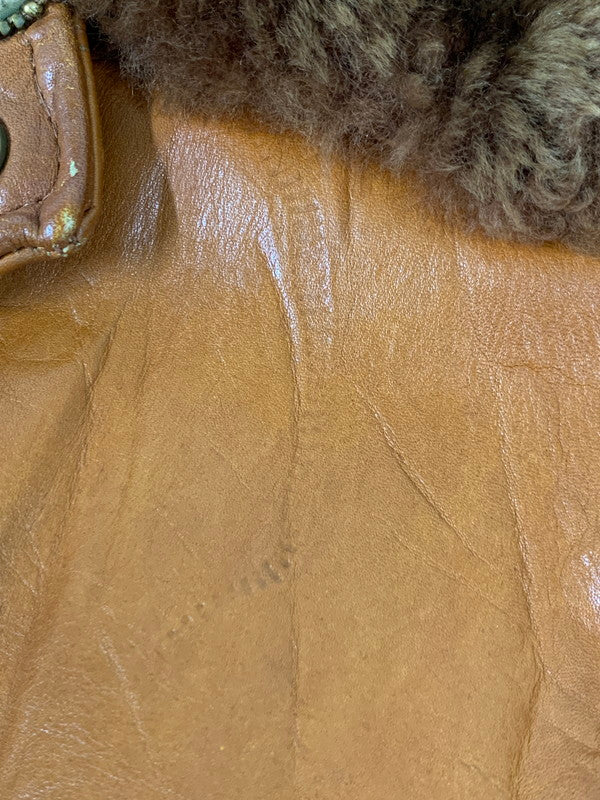 【現状渡し品】【メンズ】 WILLIAM BARRY ウイリアムバリー 70'S G-1 "ピンナップガール" アウター 146-250415-AS-3-min サイズ：38 カラー：ブラウン 万代Net店