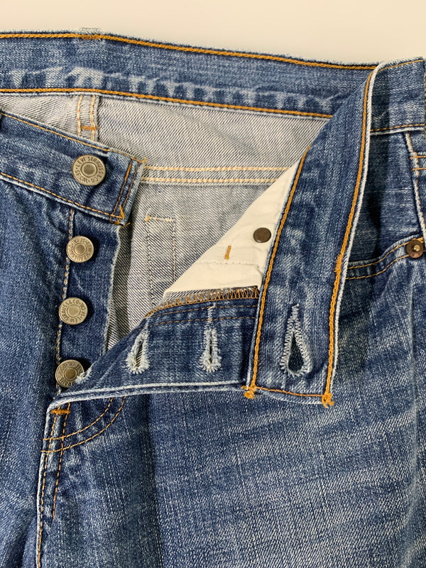 【中古品】【メンズ】 LEVI'S リーバイス 00's 501XX DENIM PANT 2000年代 デニムパンツ ボトムス 157-260617-yn-03-min サイズ：W28 L31 カラー：インディゴ 万代Net店