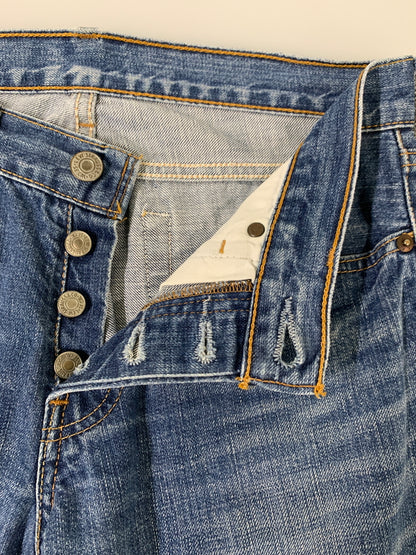【中古品】【メンズ】 LEVI'S リーバイス 00's 501XX DENIM PANT 2000年代 デニムパンツ ボトムス 157-260617-yn-03-min サイズ：W28 L31 カラー：インディゴ 万代Net店