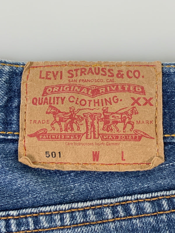 【中古品】【メンズ】 LEVI'S リーバイス 00's 501XX DENIM PANT 2000年代 デニムパンツ ボトムス 157-260617-yn-03-min サイズ：W28 L31 カラー：インディゴ 万代Net店
