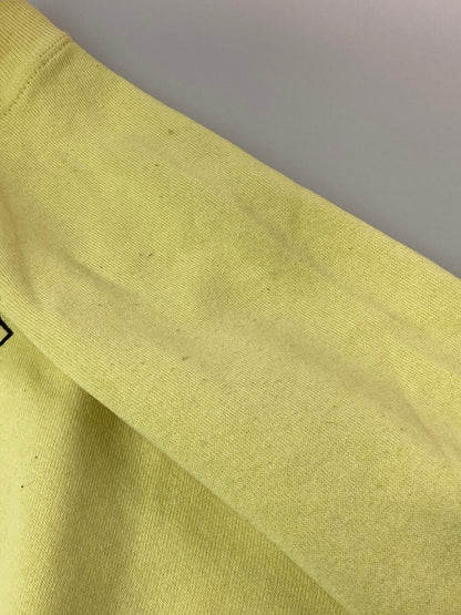 【現状渡し品】【メンズ】 RUSSEL ATHLETIC ラッセルアスレティック COLLEGE LOGO SWEATSHIRT スウェットシャツ 146-250419-ks-95-min サイズ：L カラー：イエロー 万代Net店