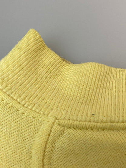 【現状渡し品】【メンズ】 RUSSEL ATHLETIC ラッセルアスレティック COLLEGE LOGO SWEATSHIRT スウェットシャツ 146-250419-ks-95-min サイズ：L カラー：イエロー 万代Net店