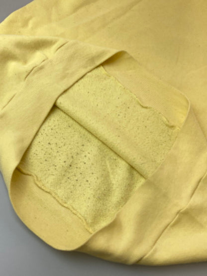 【現状渡し品】【メンズ】 RUSSEL ATHLETIC ラッセルアスレティック COLLEGE LOGO SWEATSHIRT スウェットシャツ 146-250419-ks-95-min サイズ：L カラー：イエロー 万代Net店