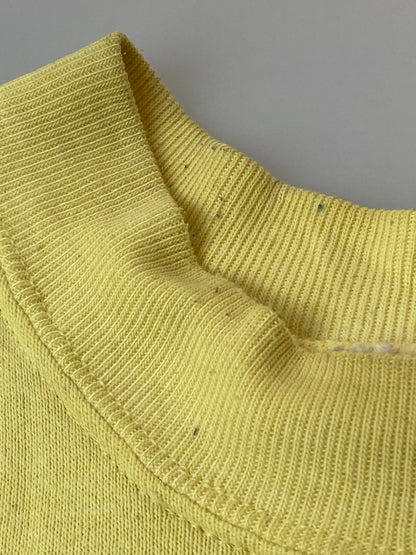 【現状渡し品】【メンズ】 RUSSEL ATHLETIC ラッセルアスレティック COLLEGE LOGO SWEATSHIRT スウェットシャツ 146-250419-ks-95-min サイズ：L カラー：イエロー 万代Net店