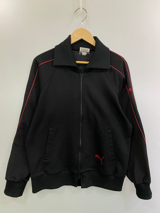 【現状渡し品】【メンズ】 PUMA プーマ 80S TRACK JACKET トラックジャケット ライトアウター 146-250803-AS-6-min カラー：ブラック 万代Net店