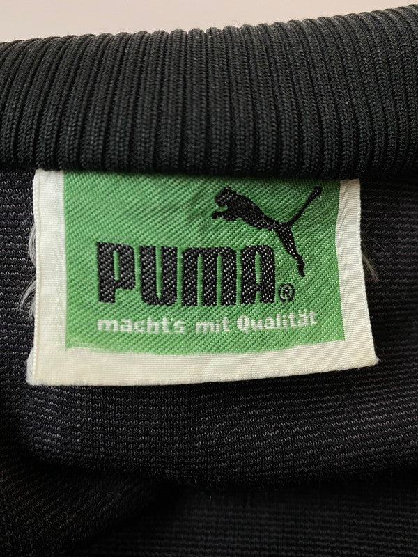 【現状渡し品】【メンズ】 PUMA プーマ 80S TRACK JACKET トラックジャケット ライトアウター 146-250803-AS-6-min カラー：ブラック 万代Net店