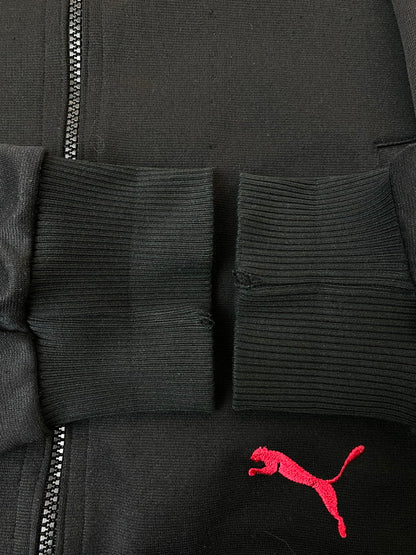 【現状渡し品】【メンズ】 PUMA プーマ 80S TRACK JACKET トラックジャケット ライトアウター 146-250803-AS-6-min カラー：ブラック 万代Net店