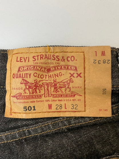 【中古品】【メンズ】 Levi's リーバイス 553-0599 90S 501 DENIM PANT デニムパンツ 157-250419-ks-10-min サイズ：W28L32 カラー：インディゴ 万代Net店
