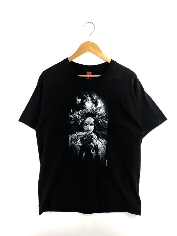 【中古品】【メンズ】 MAEDA MAHIRO マエダ マヒロ × GEEKS RULE ギークス ルール PRINT S/S TEE プリント Tシャツ 半袖Tシャツ 142-260518-na-31-tagh サイズ：L カラー：ブラック 万代Net店