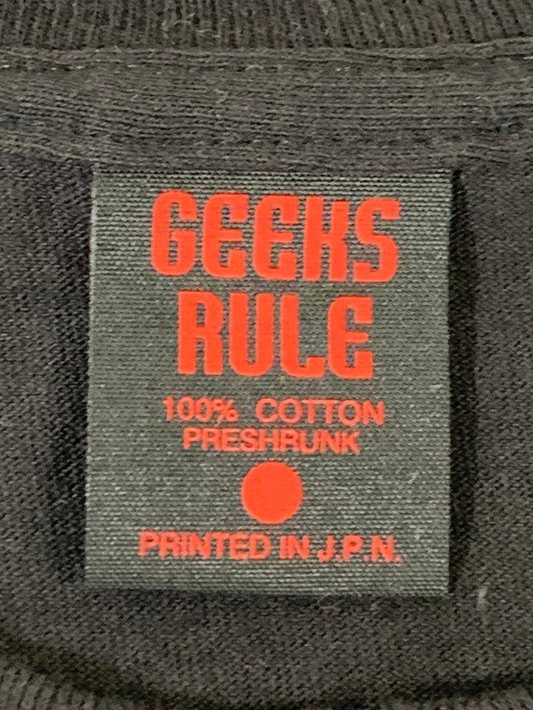 【中古品】【メンズ】 CARDCAPTOR SAKURA カードキャプターさくら ×GEEKS RULE ギークスルール PRINT TEE ショートスリーブ 142-250415-AS-14-min サイズ：L カラー：ブラック 万代Net店