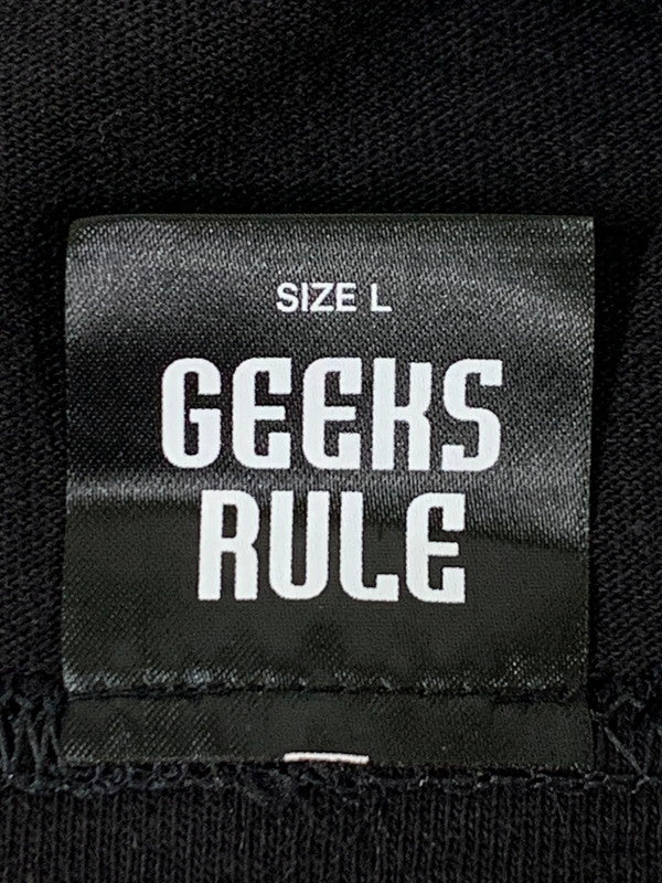 【中古品】【メンズ】 CARDCAPTOR SAKURA カードキャプターさくら ×GEEKS RULE ギークスルール PRINT TEE ショートスリーブ 142-250415-AS-14-min サイズ：L カラー：ブラック 万代Net店