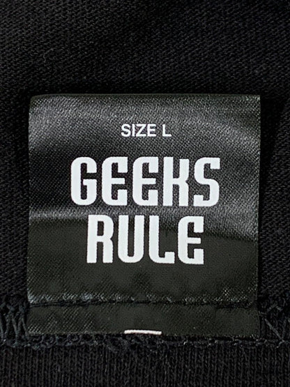 【中古品】【メンズ】 CARDCAPTOR SAKURA カードキャプターさくら ×GEEKS RULE ギークスルール PRINT TEE ショートスリーブ 142-250415-AS-14-min サイズ：L カラー：ブラック 万代Net店