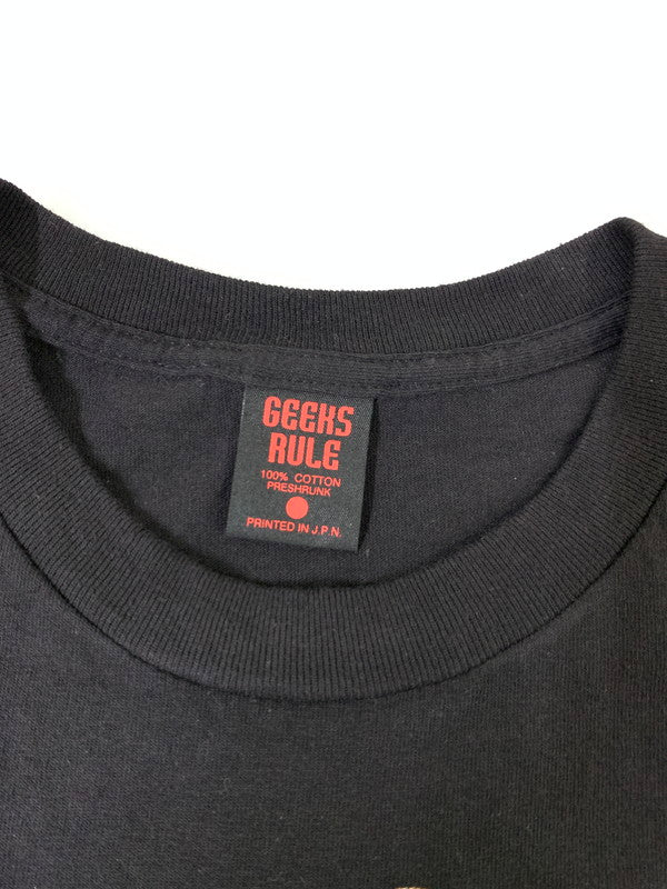 【中古品】【メンズ】 CARDCAPTOR SAKURA カードキャプターさくら ×GEEKS RULE ギークスルール PRINT TEE ショートスリーブ 142-250415-AS-14-min サイズ：L カラー：ブラック 万代Net店