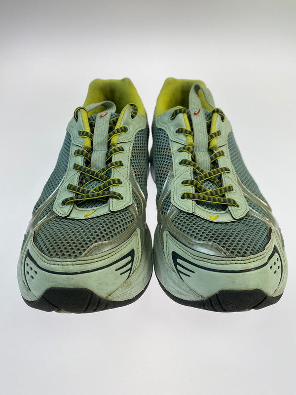 【中古品】【メンズ】 ASICS アシックス × KIKO KOSTADINOV キコ・コスタディノフ UB4-S GEL-1130 ゲル スニーカー 靴 メンズ ランニングシューズ 162-250418-em-01-min サイズ：26.5cm カラー：グレー/イエロー系 万代Net店