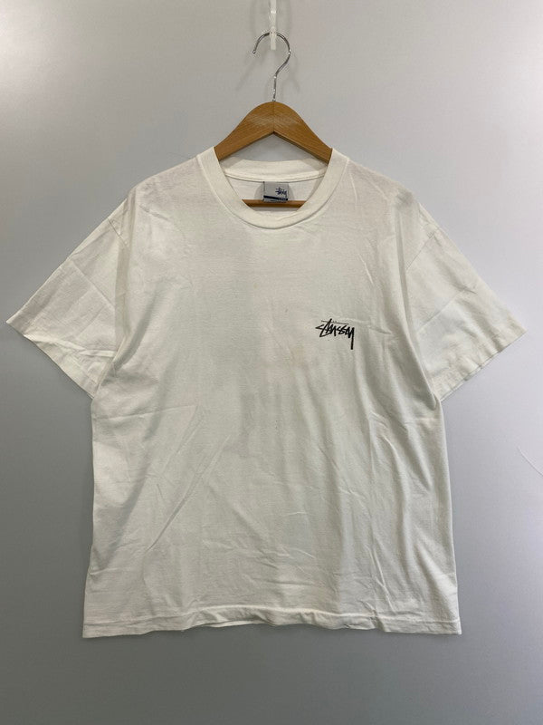 【現状渡し品】【メンズ】 OLD STUSSY オールドステューシー 00S BRUCE LEE TEE Tシャツ トップス 142-250419-ks-04-min サイズ：L カラー：ホワイト 万代Net店