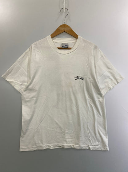 【現状渡し品】【メンズ】 OLD STUSSY オールドステューシー 00S BRUCE LEE TEE Tシャツ トップス 142-250419-ks-04-min サイズ：L カラー：ホワイト 万代Net店