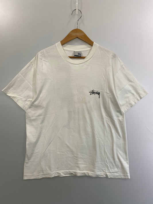 【現状渡し品】【メンズ】 OLD STUSSY オールドステューシー 00S BRUCE LEE TEE Tシャツ トップス 142-250419-ks-04-min サイズ：L カラー：ホワイト 万代Net店