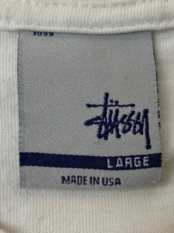 【現状渡し品】【メンズ】 OLD STUSSY オールドステューシー 00S BRUCE LEE TEE Tシャツ トップス 142-250419-ks-04-min サイズ：L カラー：ホワイト 万代Net店