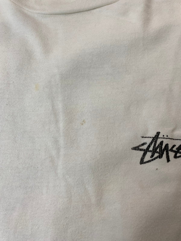 【現状渡し品】【メンズ】 OLD STUSSY オールドステューシー 00S BRUCE LEE TEE Tシャツ トップス 142-250419-ks-04-min サイズ：L カラー：ホワイト 万代Net店
