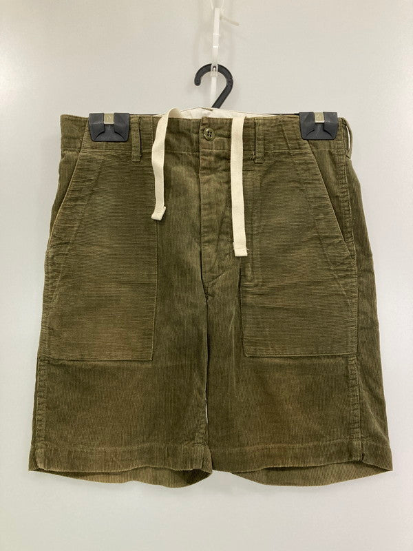 【中古品】【メンズ】 Engineered Garments エンジニアードガーメンツ USA製 コーデュロイショーツ パンツ 153-250419-ks-104-min サイズ：XS カラー：オリーブ系 万代Net店
