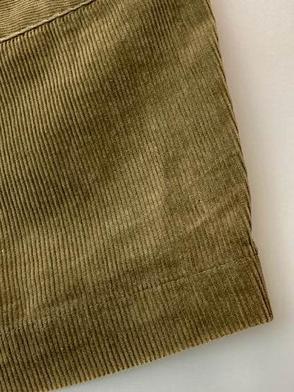 【中古品】【メンズ】 Engineered Garments エンジニアードガーメンツ USA製 コーデュロイショーツ パンツ 153-250419-ks-104-min サイズ：XS カラー：オリーブ系 万代Net店