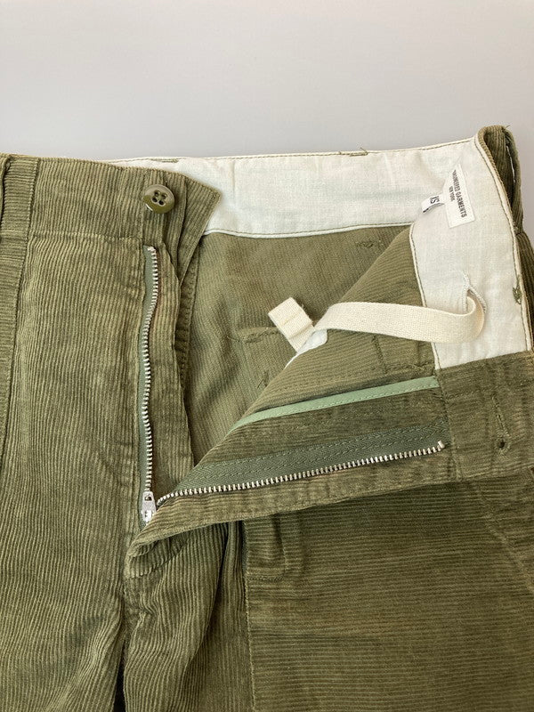 【中古品】【メンズ】 Engineered Garments エンジニアードガーメンツ USA製 コーデュロイショーツ パンツ 153-250419-ks-104-min サイズ：XS カラー：オリーブ系 万代Net店