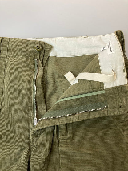 【中古品】【メンズ】 Engineered Garments エンジニアードガーメンツ USA製 コーデュロイショーツ パンツ 153-250419-ks-104-min サイズ：XS カラー：オリーブ系 万代Net店