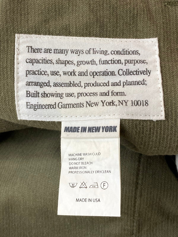 【中古品】【メンズ】 Engineered Garments エンジニアードガーメンツ USA製 コーデュロイショーツ パンツ 153-250419-ks-104-min サイズ：XS カラー：オリーブ系 万代Net店